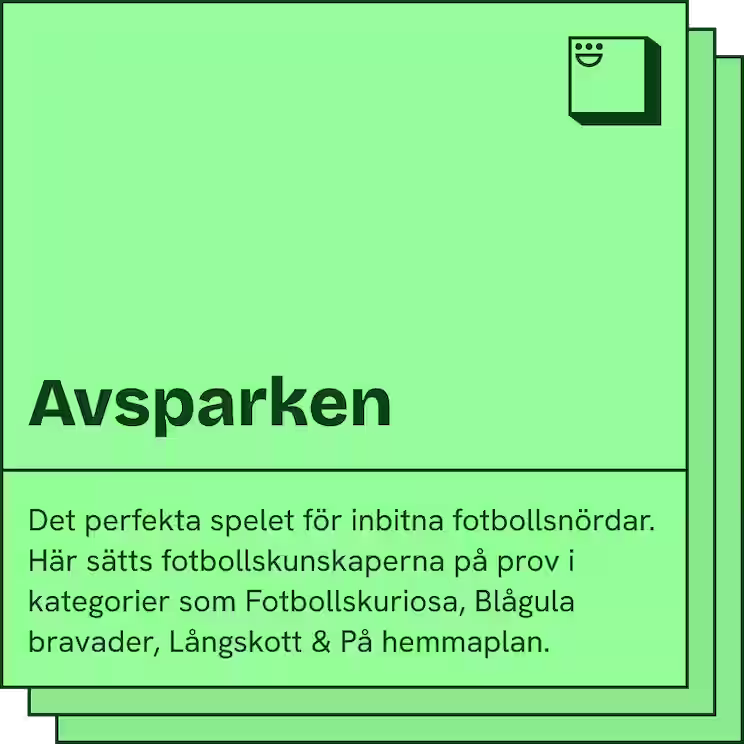 Avsparken spelkort